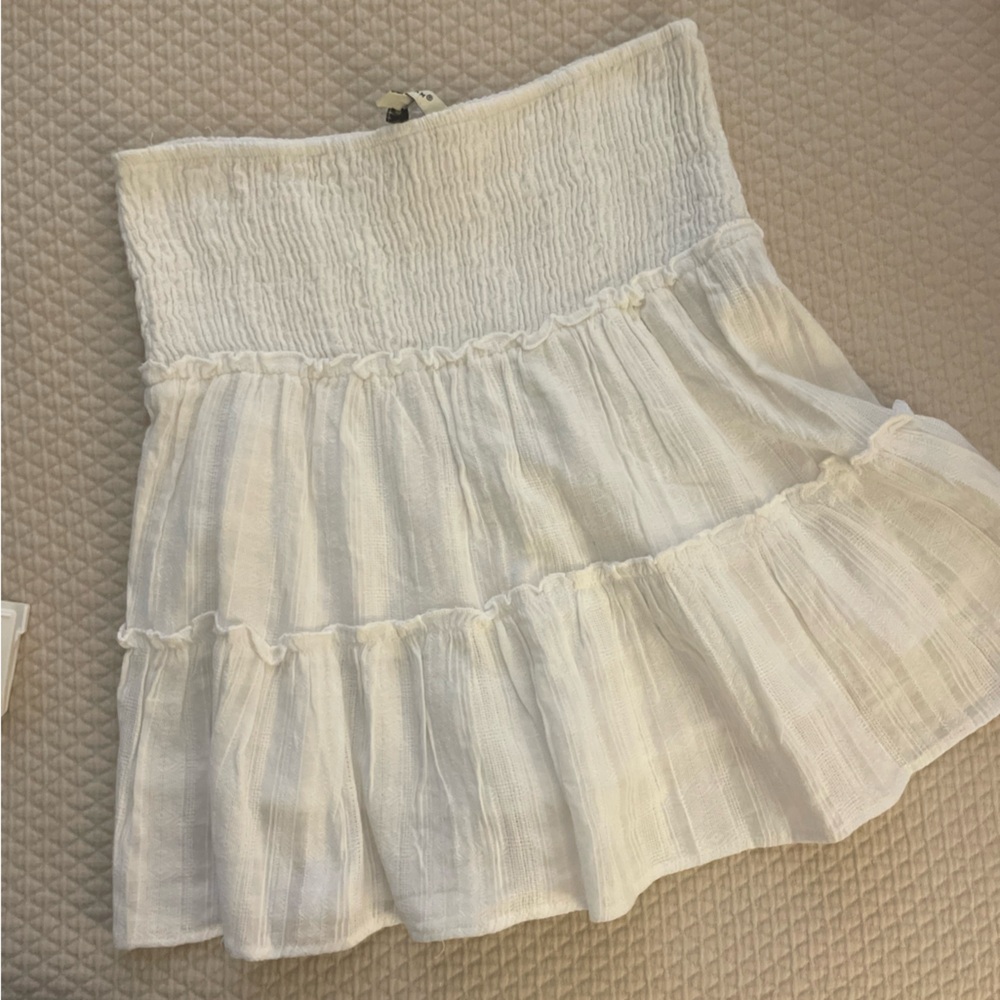 Sim & Sam precious white skirt, sz M